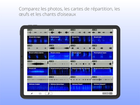 Ois'App - Oiseaux de France iPad screenshot 7 - Reference app