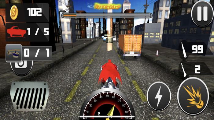 Ultimate Bike Attack in City