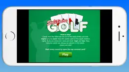 solitaire golf game iphone screenshot 1