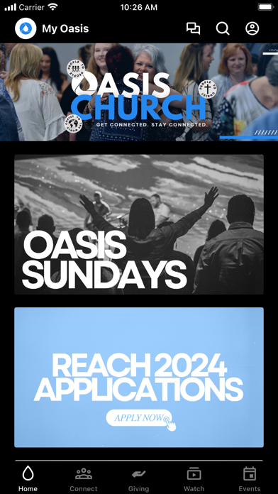 My Oasis Church Screenshot