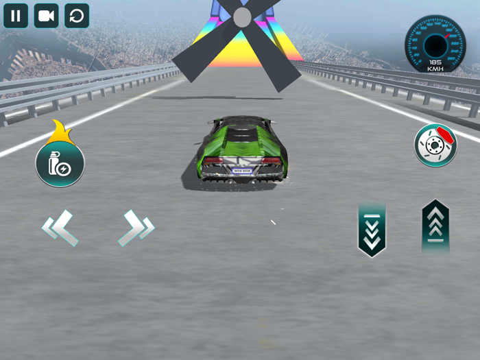 3D Race Compilation Car Stunt