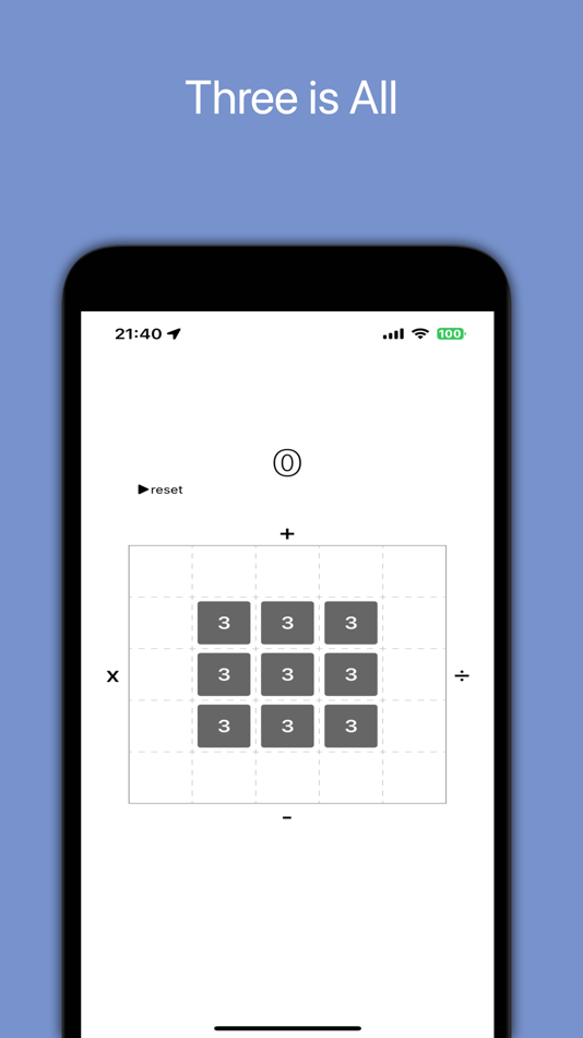 #3. Three is All (iOS) By: 逵逵 沈