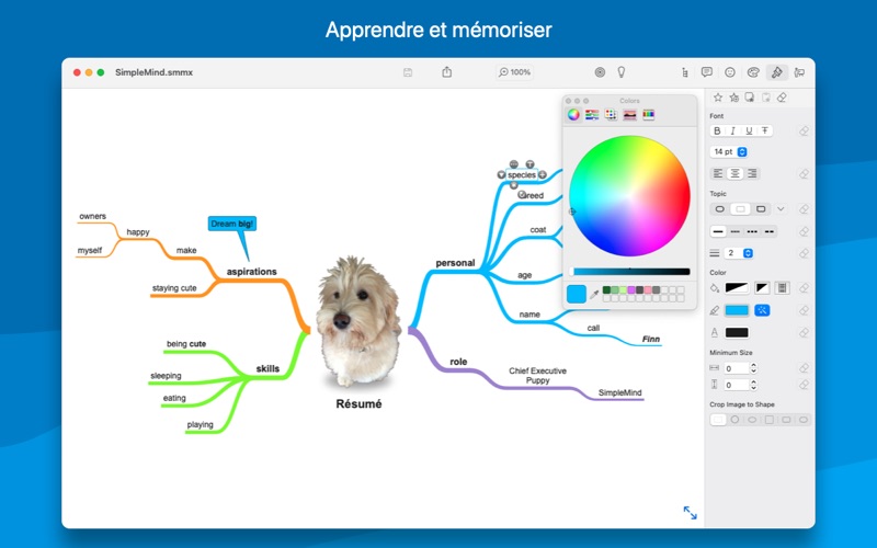 Screenshot #2 pour SimpleMind − Mind Mapping