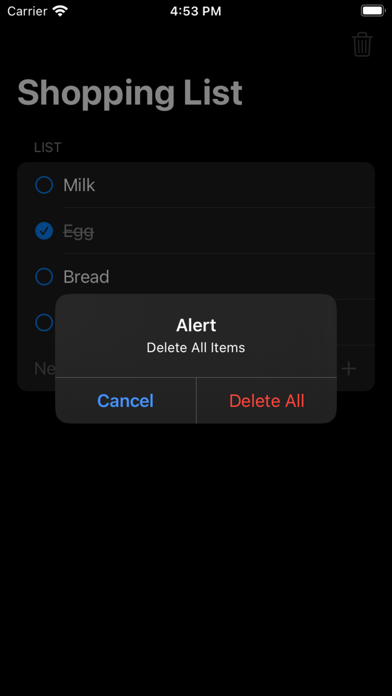 Shopping List - Grocery Screenshot