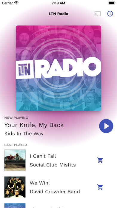 LTN Radio Screenshot