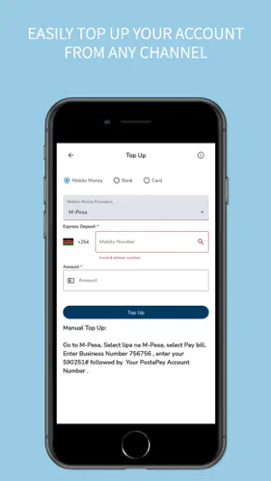 PostaPay Kenya screenshot 3