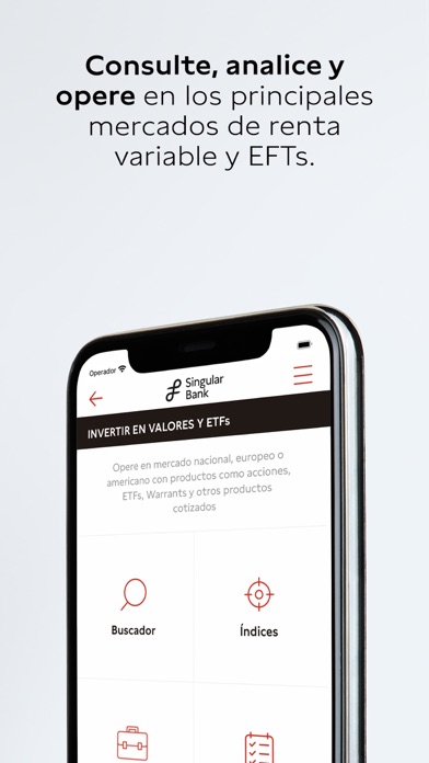 Singular Bank Móvil Screenshot