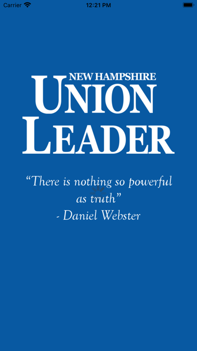 New Hampshire Union Leader Screenshot