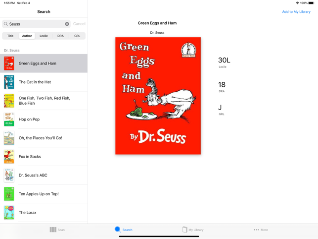 ‎Literacy Leveler Screenshot