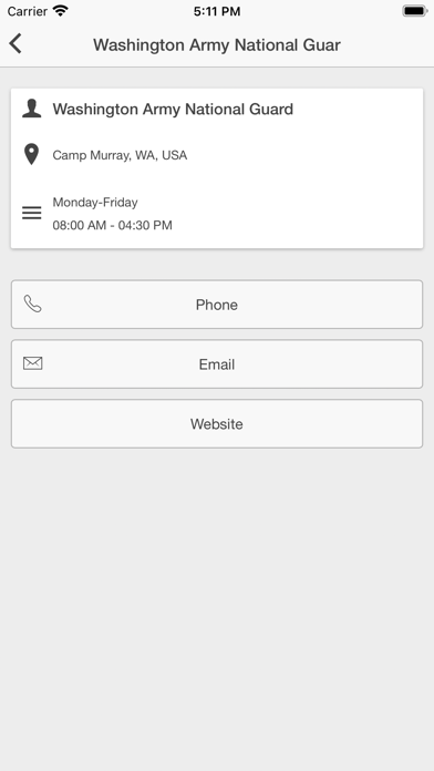 Washington National Guard Screenshot