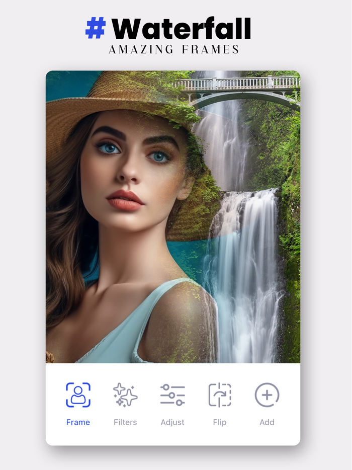 Waterfall Photo Frames