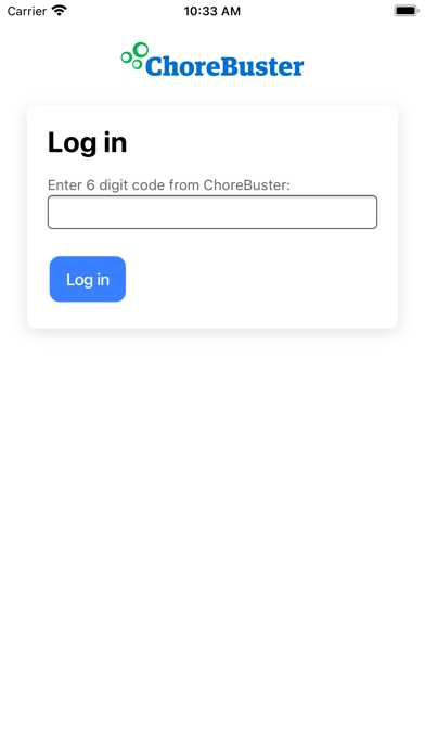 ChoreBuster Viewer Screenshot