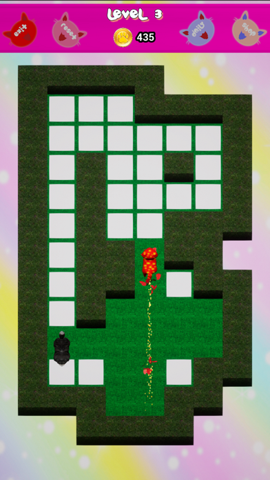 Pudgy Purries Milk Maze Screenshot