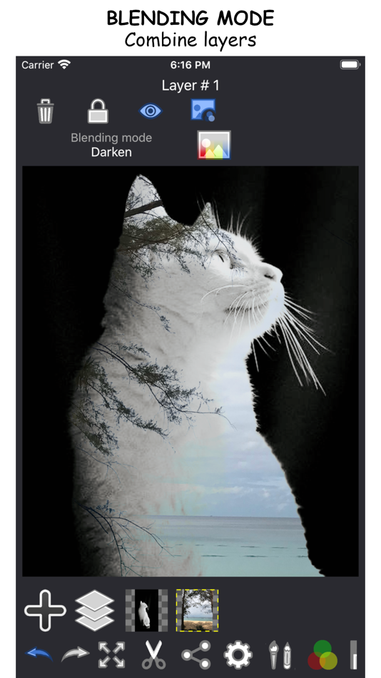 #1. MixArt Photo Editor (iOS) بواسطة: ALEXEY KOZLOV