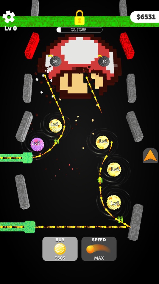 #1. Turret Loop (iOS) By: CHEF GAME STUDIO YAZILIM TEKNOLOJILERI LIMITED SIRKETI