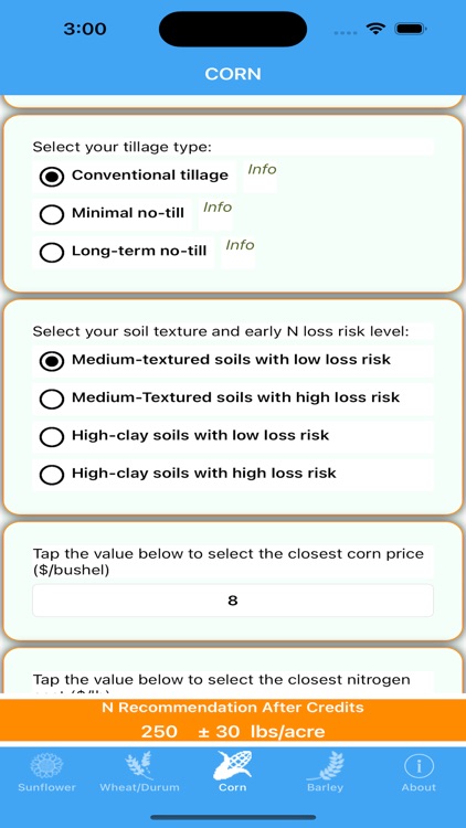 NDSU Nitrogen Calculator screenshot-3