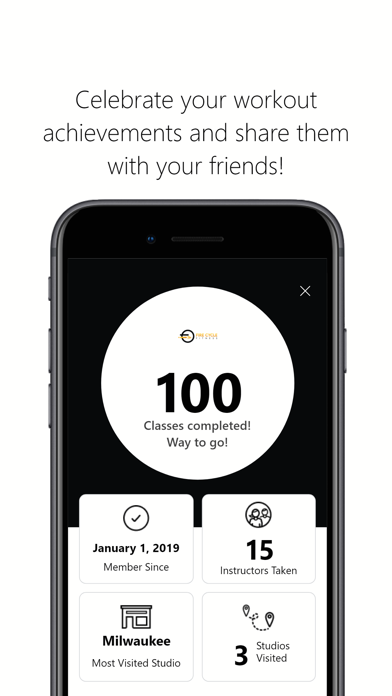 Fire Cycle Fitness Screenshot