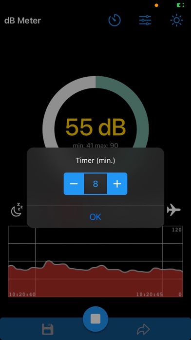 dBMeter - Decibelmeter Screenshot