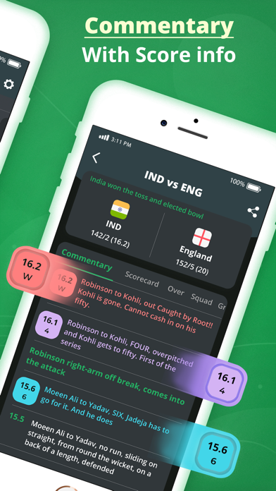 CricWorld - Live Cricket Score Screenshot