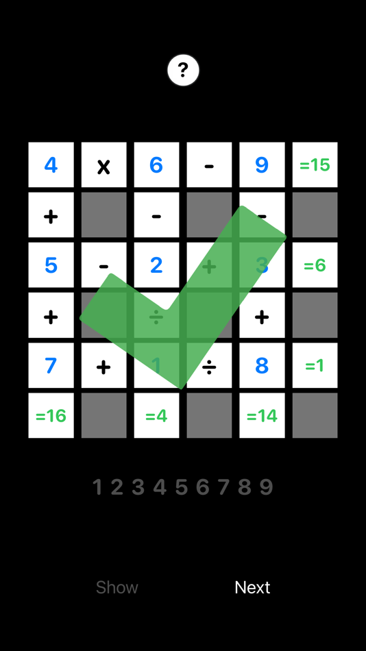 #4. Criss-Cross Math (iOS) 由: Paul Scott