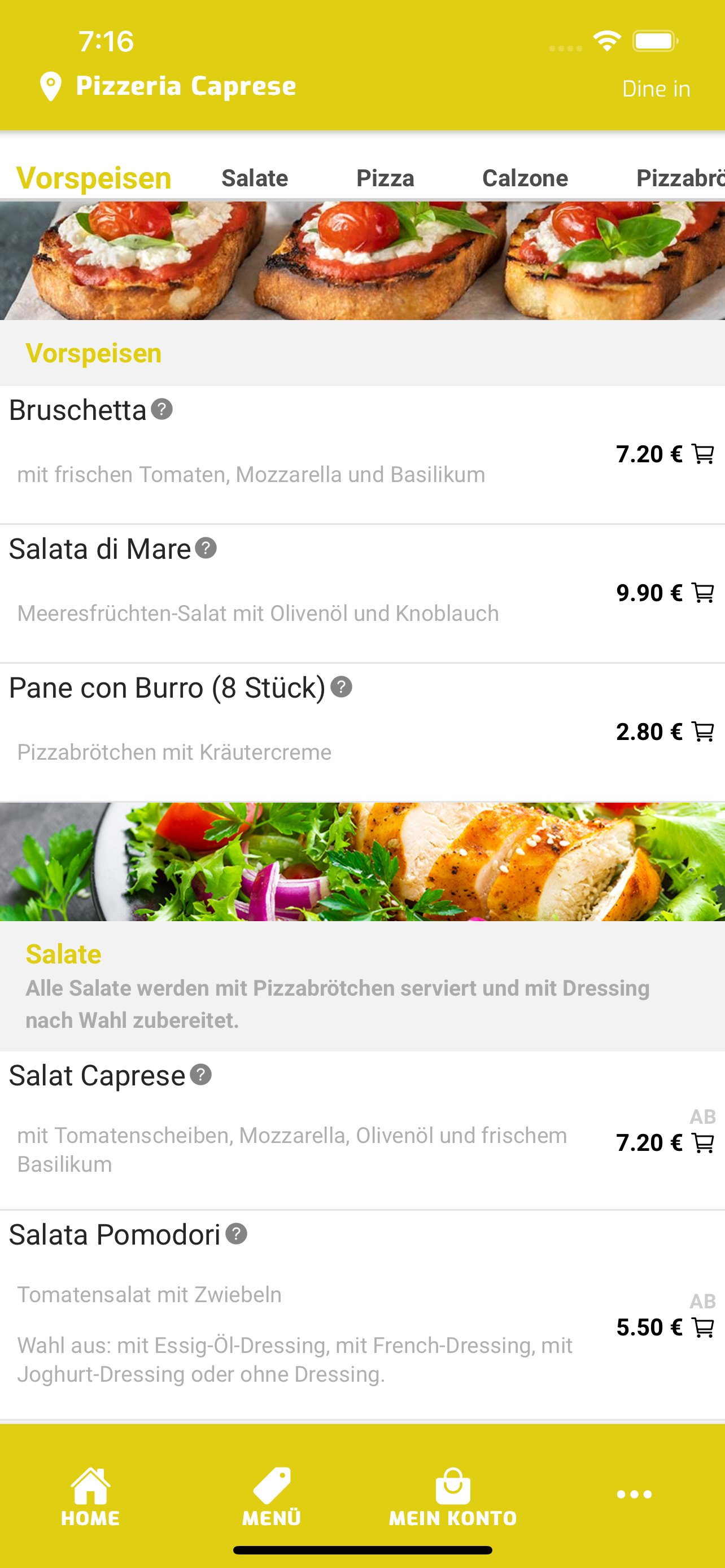 Pizzeria Caprese