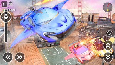 Flying Car: Robot Car Games Screenshot