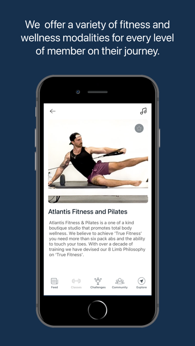 Atlantis Fitness and Pilates Screenshot