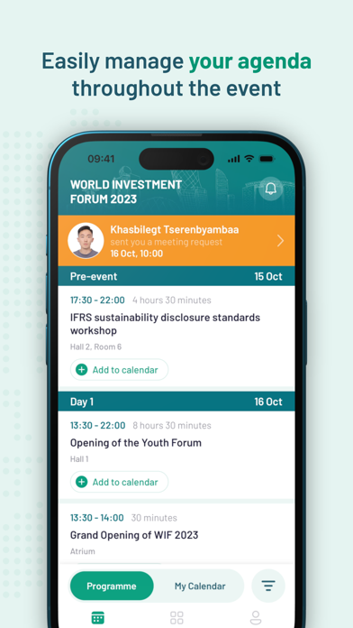 World Investment Forum 2023 Screenshot
