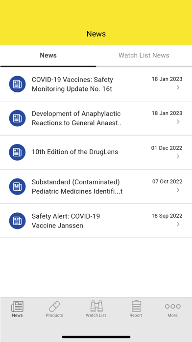 Med Safety Screenshot