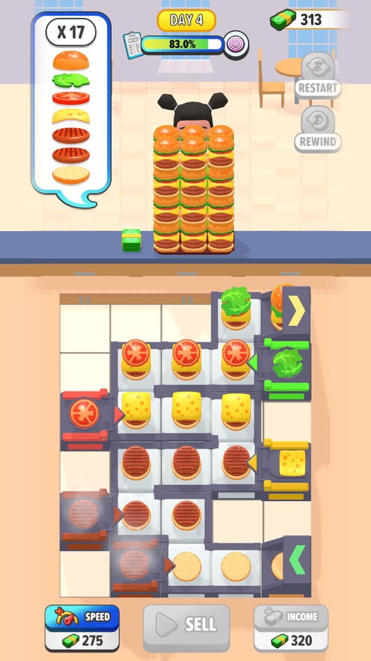 #3. Burger Factory Idle (iOS) 由: Core Game Studio