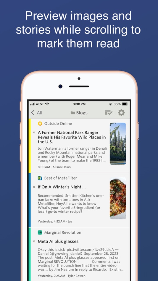#3. NewsBlur (macOS) 由: NewsBlur, Inc.