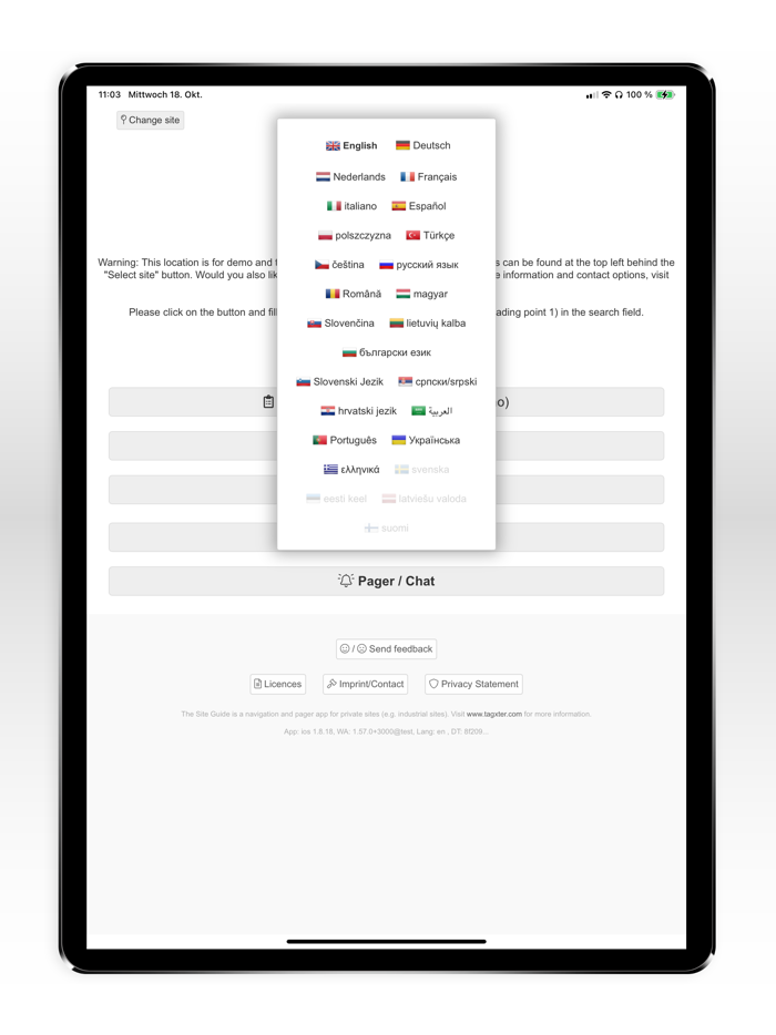 Site Guide Navigation and Pager