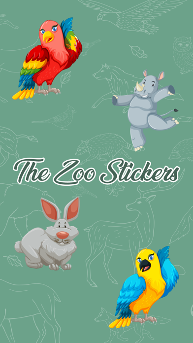 Screenshot #1 pour The Zoo Stickers