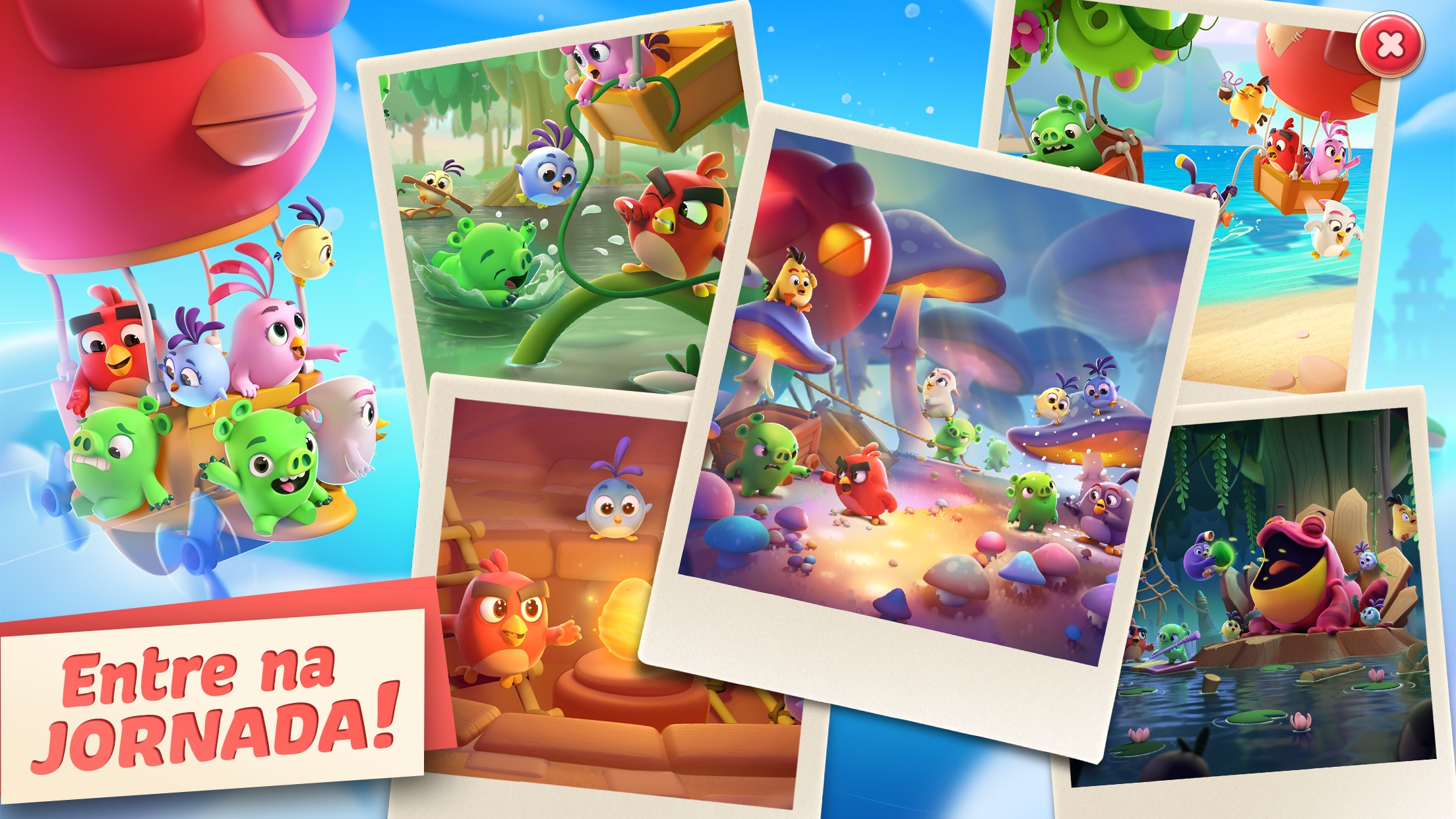 Screenshot do app Angry Birds Journey