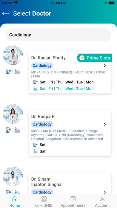 Manipal Hospitals Screenshot