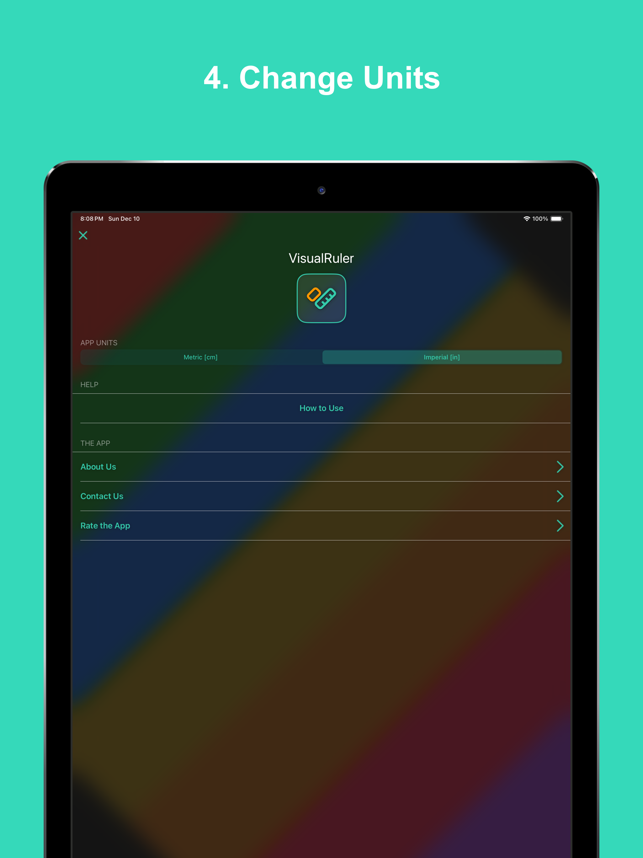 ‎VisualRuler 2.0 Screenshot