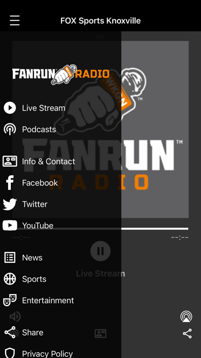Fanrun Radio - Fox Sports Screenshot 2 - AppWisp.com Fanrun Radio - Fox Sports Screenshot 2 - AppWisp.com