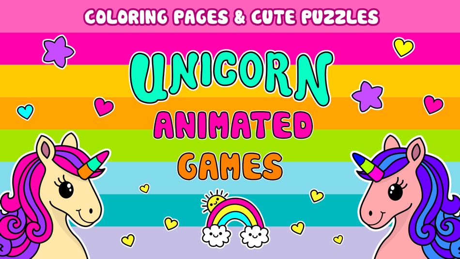 Unicorn Coloring Puzzle Games - 1.1 - (iOS)