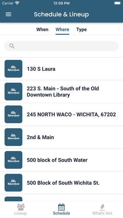 Wichita Riverfest Screenshot
