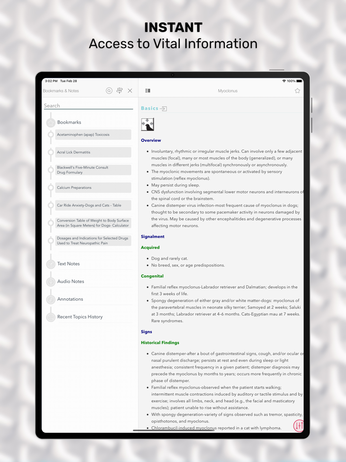 5 M Vet Consult Canine Feline