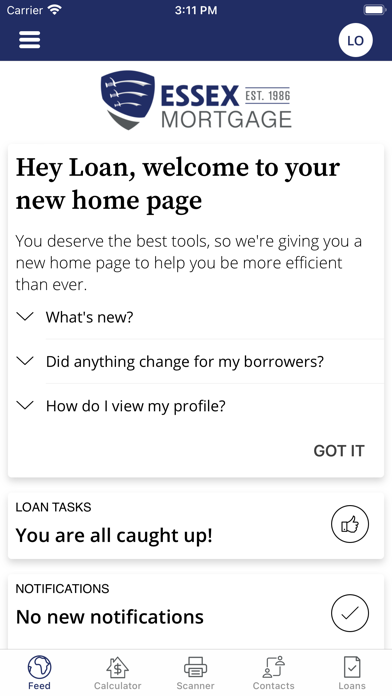Essex Mortgage Homes Screenshot