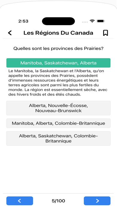 Citoyenneté Canadienne Screenshot
