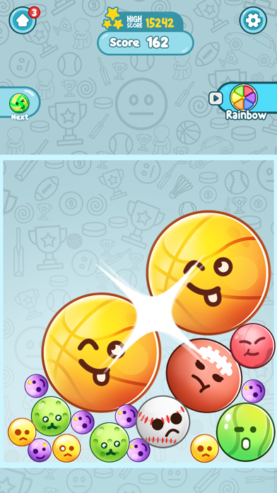 Expression Balls Merge Match Screenshot