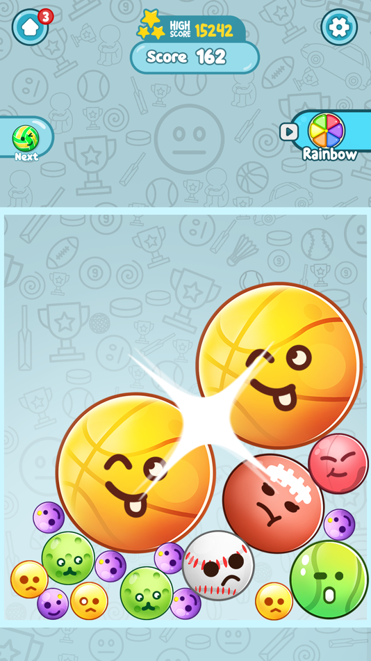 #2. Expression Balls Merge Match (iOS) Bởi: Irfan Ali