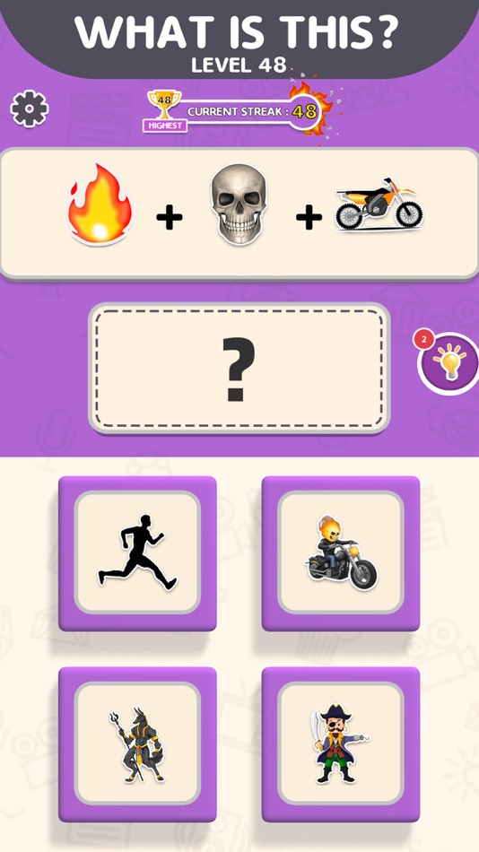 #4. Guess Emoji Puzzle! (iOS) 由: ARCADIAN LAB INC.