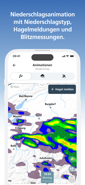 ‎MeteoSwiss Screenshot