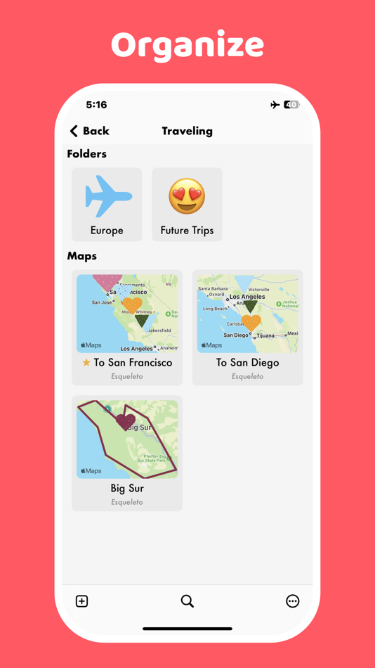 #6. Nacho Map: Pin Places & Notes (iOS) 由: Robert Jacquez