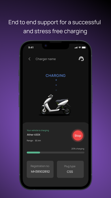 Kazam EV Charging Screenshot