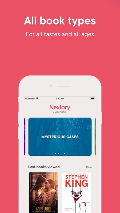 Nextory Screenshot
