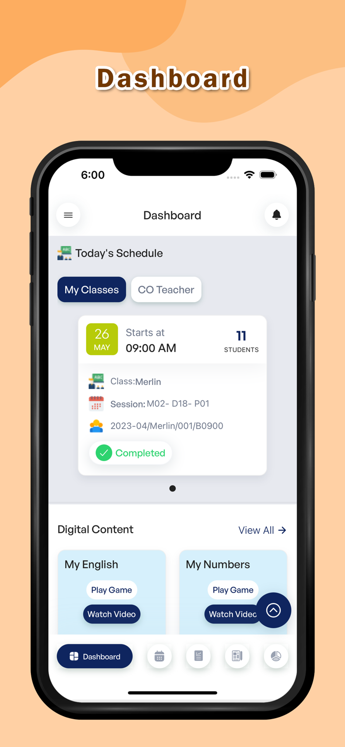 The Kinder Castle Teacher App